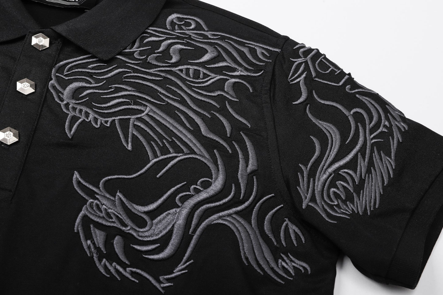 SOLA-PP Letters Diamond POLO Shirt