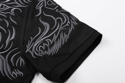 SOLA-PP Letters Diamond POLO Shirt