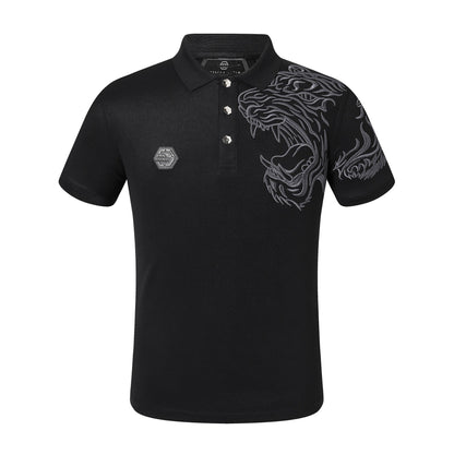 SOLA-PP Letters Diamond POLO Shirt