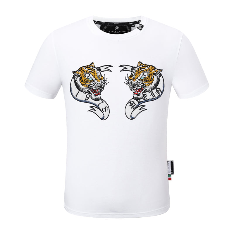 PP New Lion head embroidery T-shirt