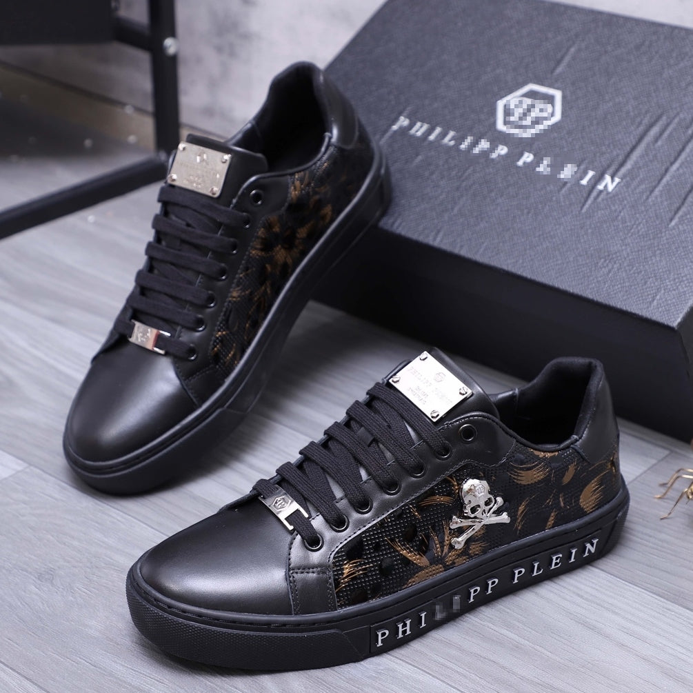 PP Men New Men's Skull Diamond Sneakers#20