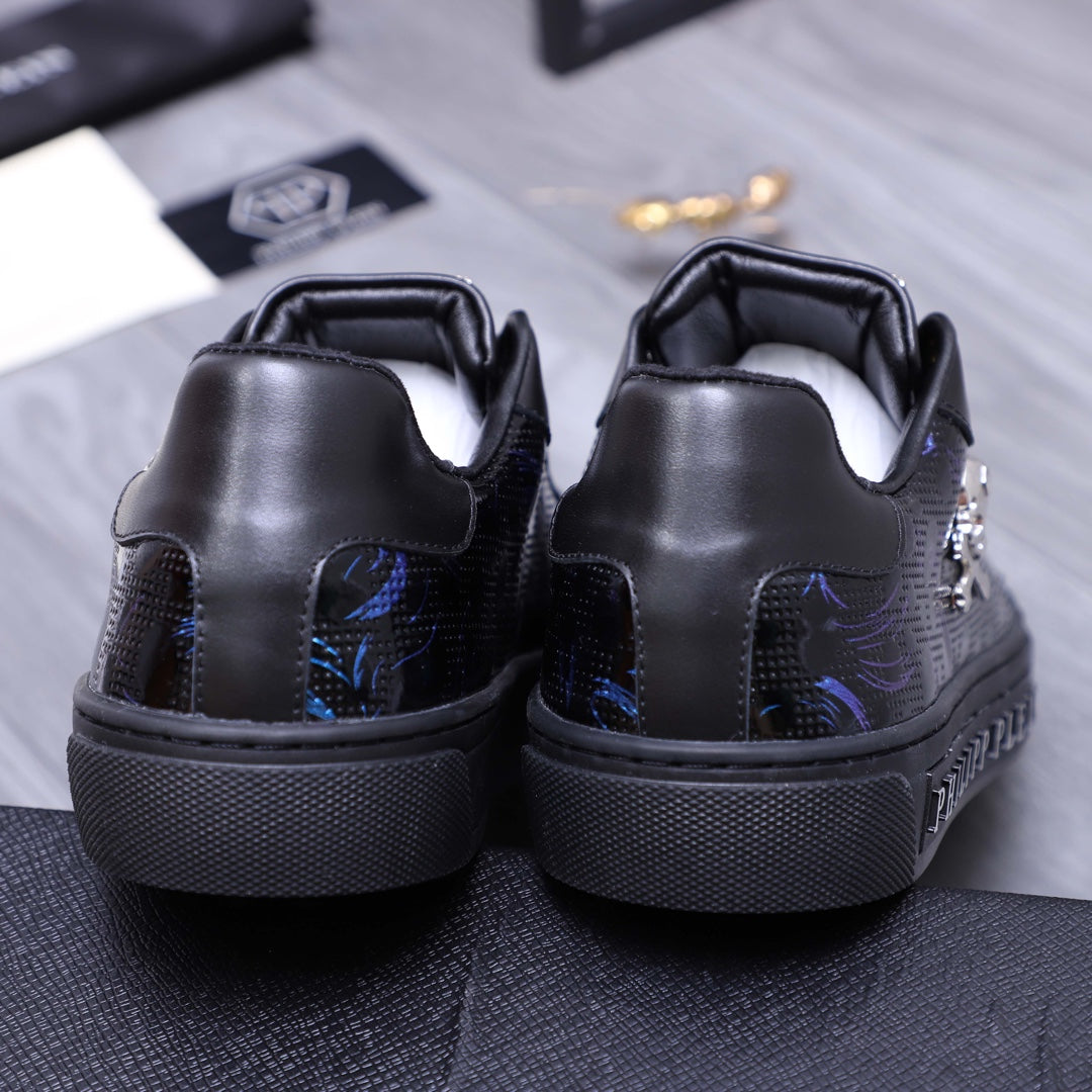PP Men New Men's Skull Diamond Sneakers#20