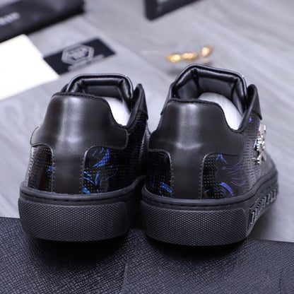 PP Men New Men's Skull Diamond Sneakers#20