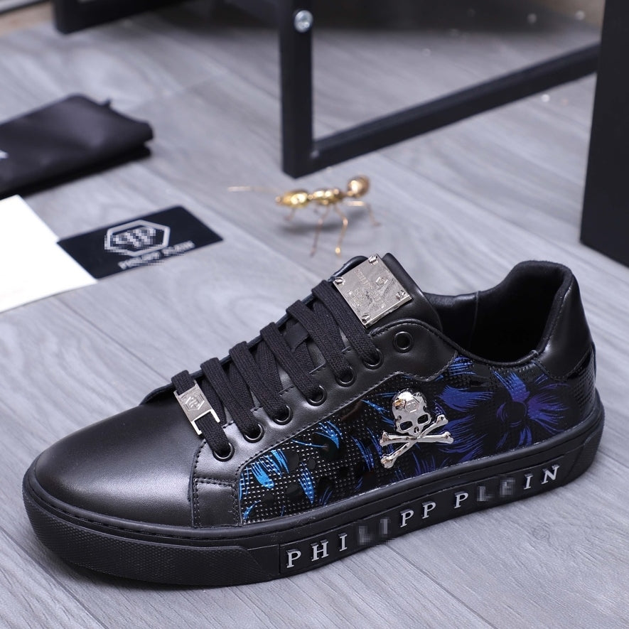 PP Men New Men's Skull Diamond Sneakers#20