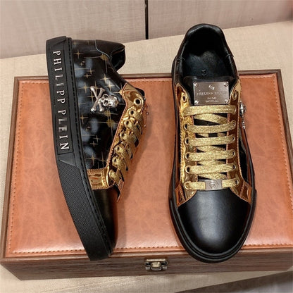 PP Men New Men's Skull Diamond Sneakers#6