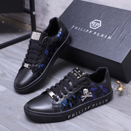 PP Men New Men's Skull Diamond Sneakers#20