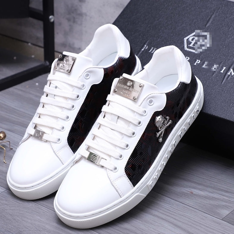 PP Men New Men's Skull Diamond Sneakers#20