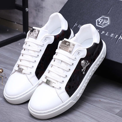 PP Men New Men's Skull Diamond Sneakers#20