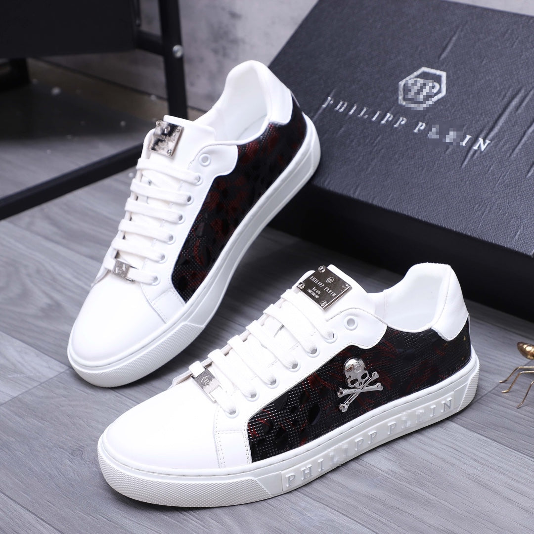 PP Men New Men's Skull Diamond Sneakers#20