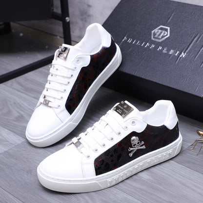 PP Men New Men's Skull Diamond Sneakers#20