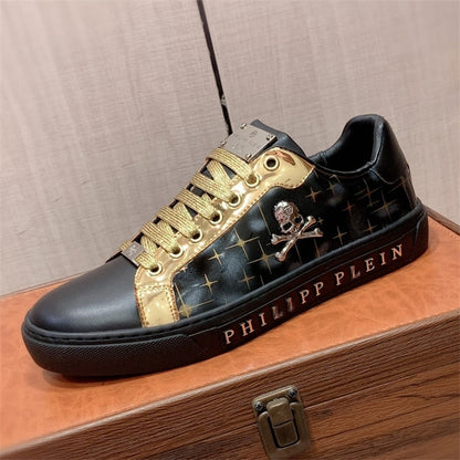 PP Men New Men's Skull Diamond Sneakers#6