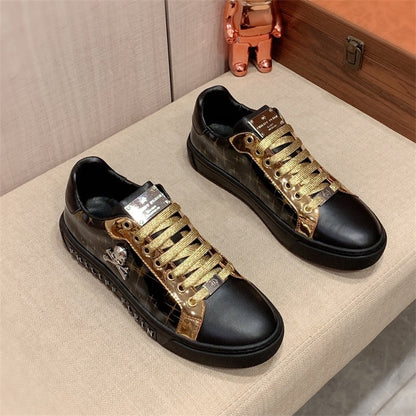 PP Men New Men's Skull Diamond Sneakers#6
