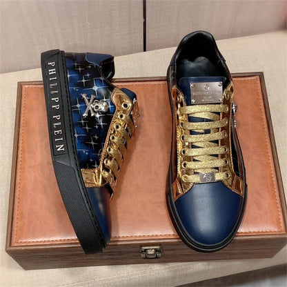 PP Men New Men's Skull Diamond Sneakers#6