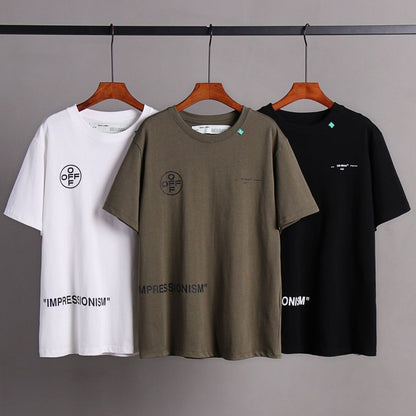 OFF-Whlte Arrow logo print T-shirt#2