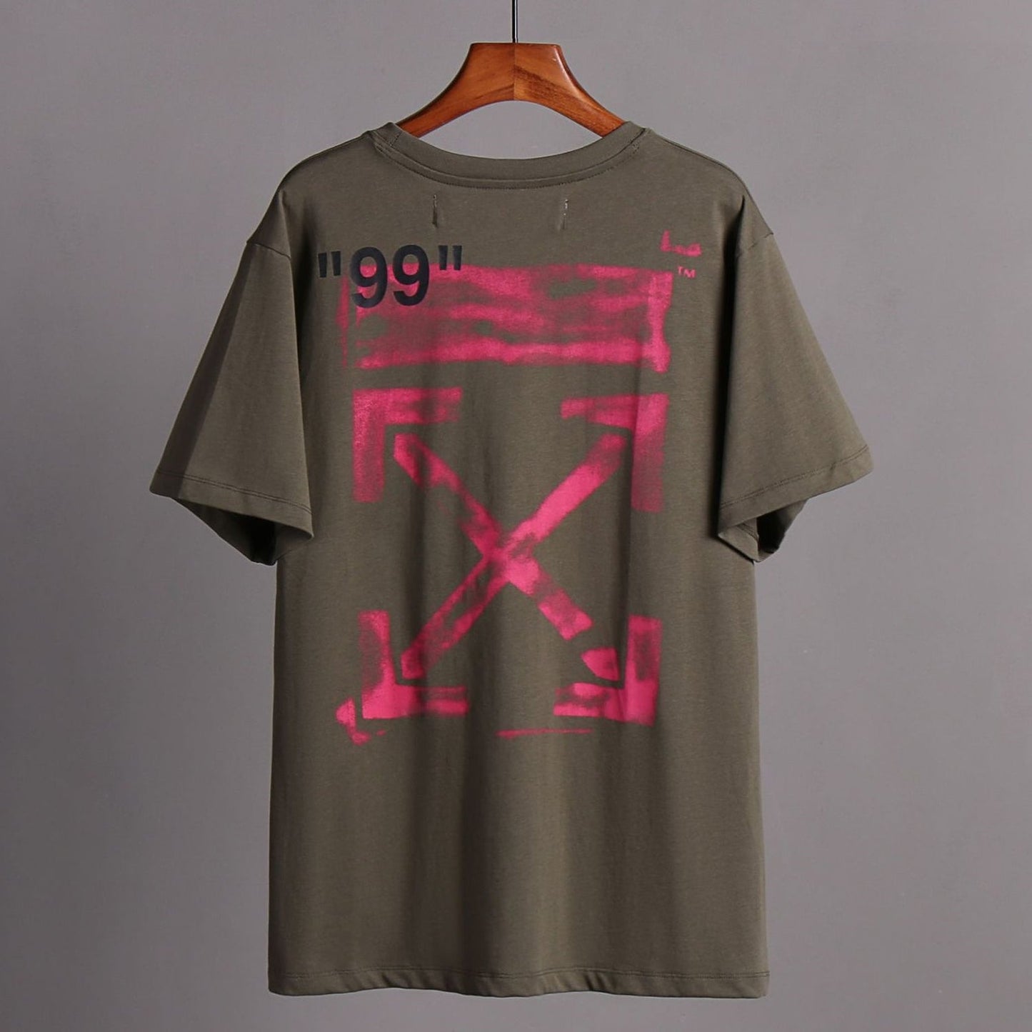 OFF-Whlte Arrow logo print T-shirt#2