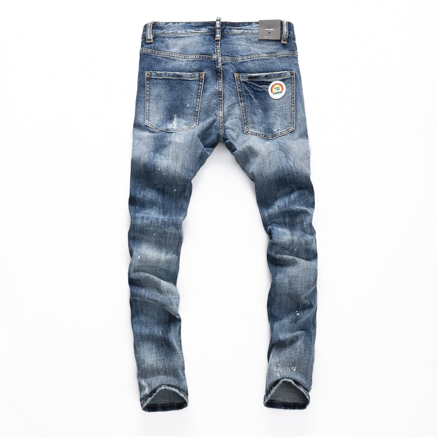 SOLA-DSQ2 Ink splash 2024ss Jeans
