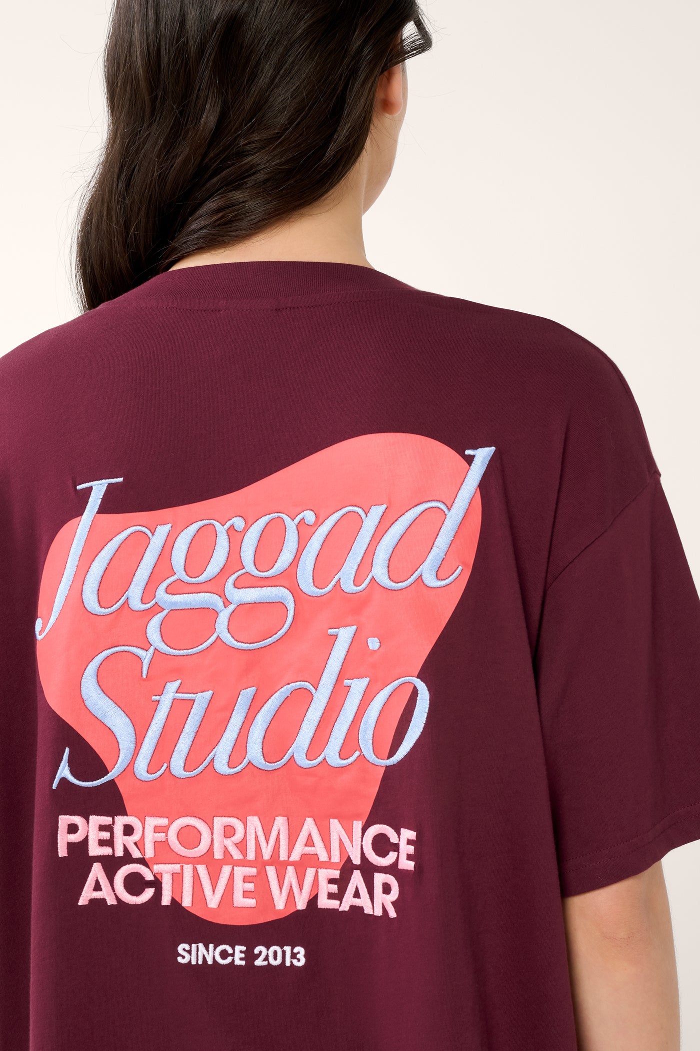 PHOENIX OVERSIZED TEE CHERRY