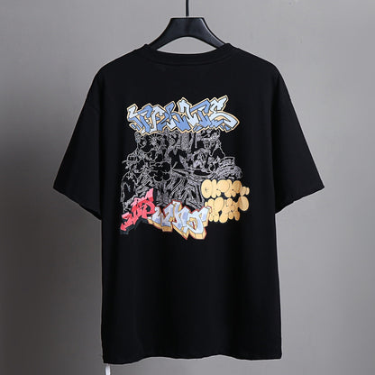 OFF-Whlte Arrow logo print T-shirt#83