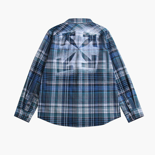 OFF-Whlte plaid shirt