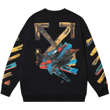 OFF-Whlte Arrow logo sports sweatshirt#88