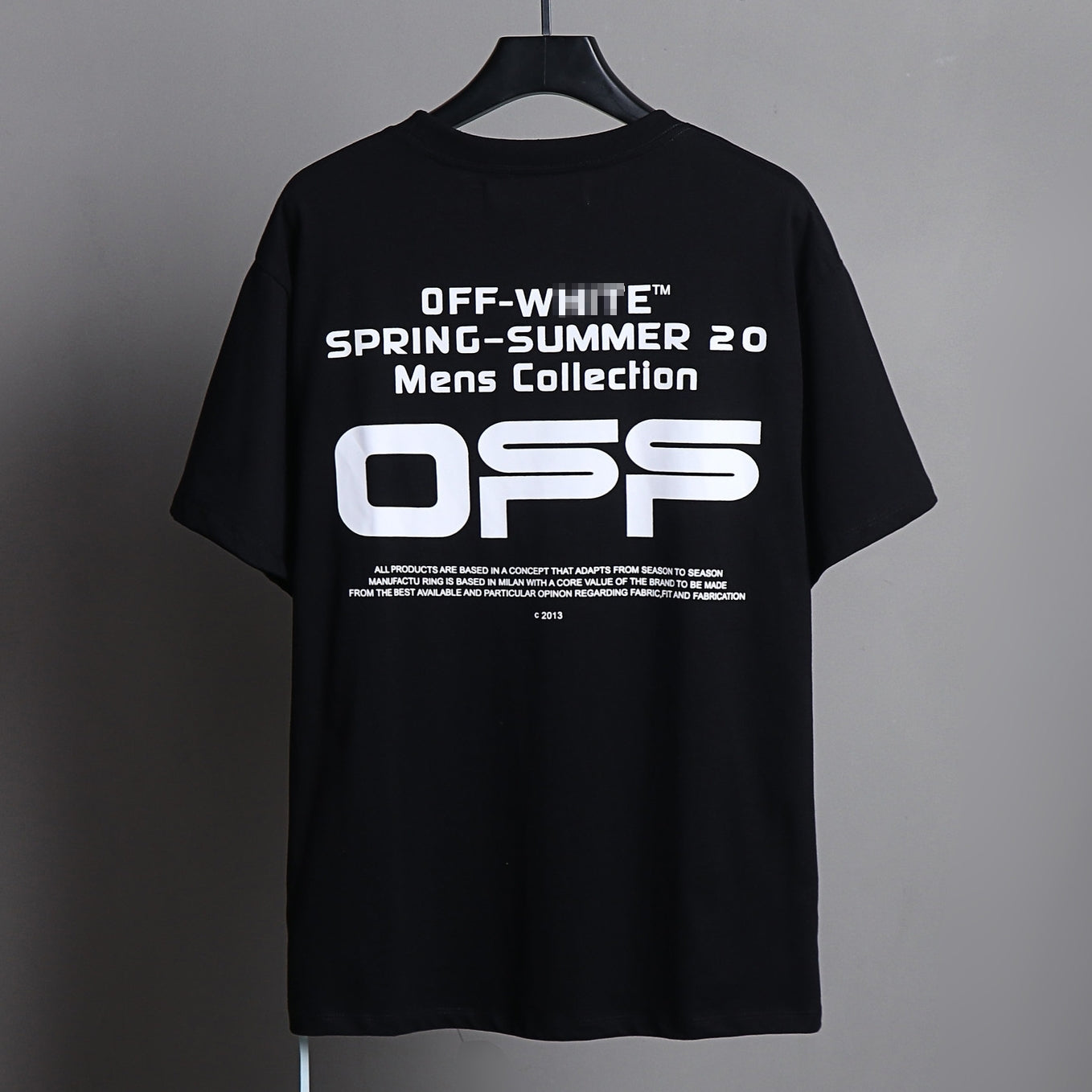 OFF-Whlte Arrow logo print T-shirt#79
