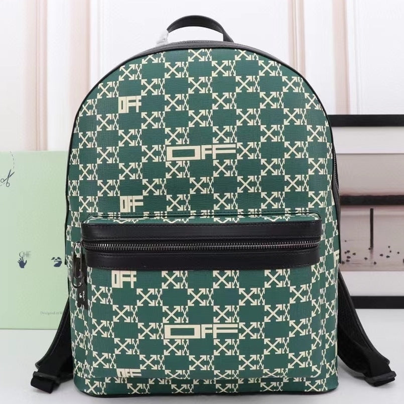 OW Travel Bag Laser Leather Backpack#8