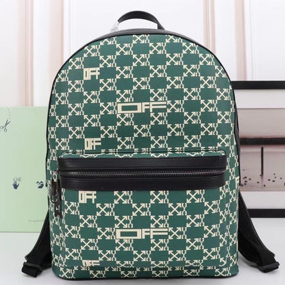 OW Travel Bag Laser Leather Backpack#8