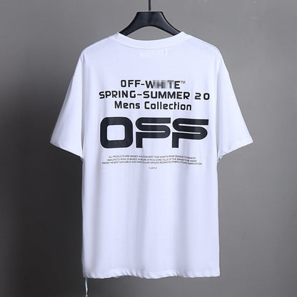 OFF-Whlte Arrow logo print T-shirt#79