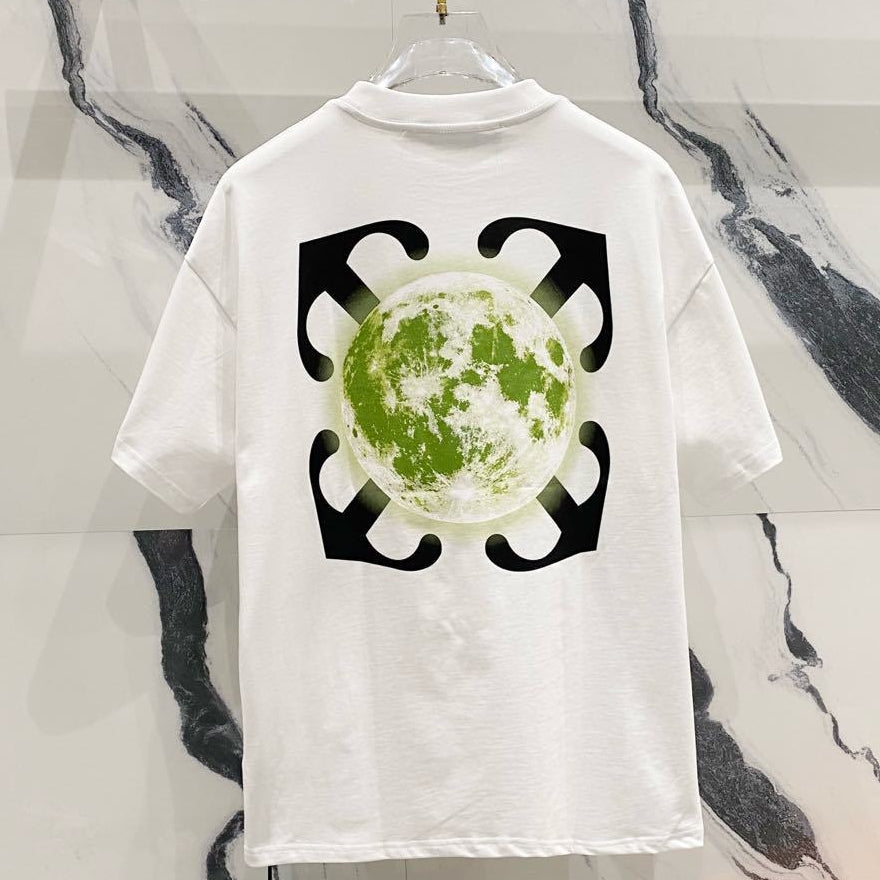 OFF-Whlte Arrow Logo Cotton T-shirt#40