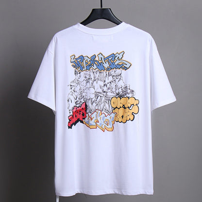 OFF-Whlte Arrow logo print T-shirt#83