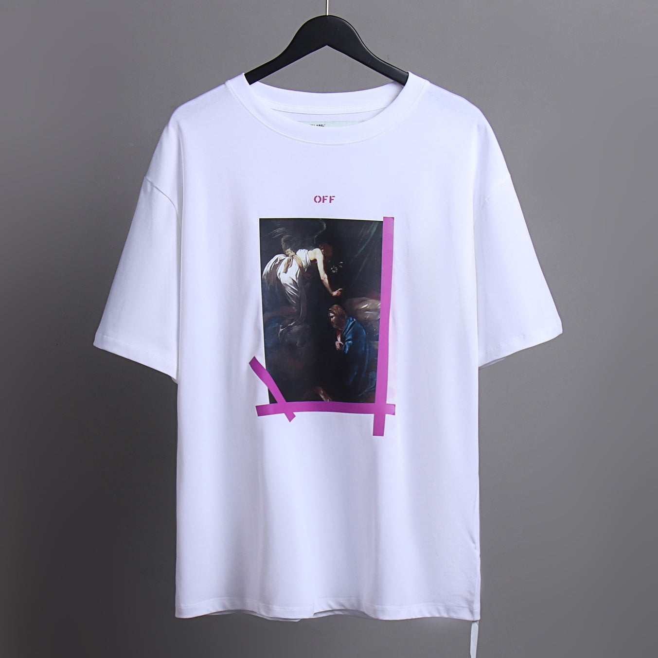 OFF-Whlte Arrow Logo Cotton T-shirt#70