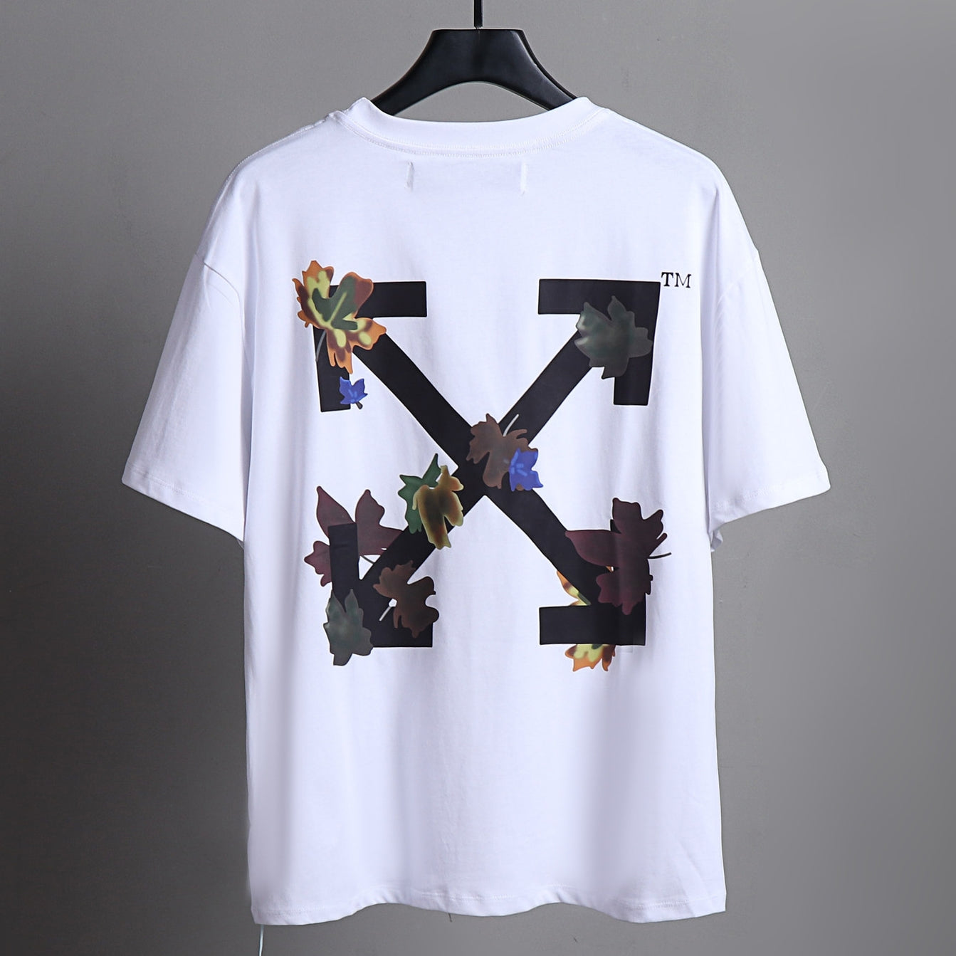 OFF-Whlte Arrow logo print T-shirt#82