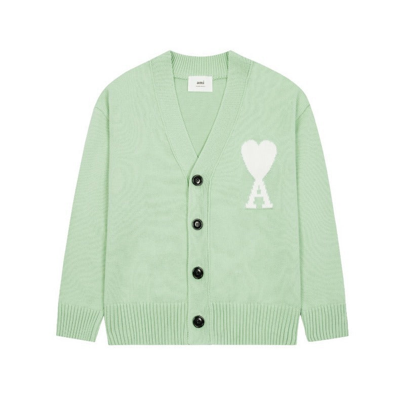 AMI Couple Cardigan Sweater