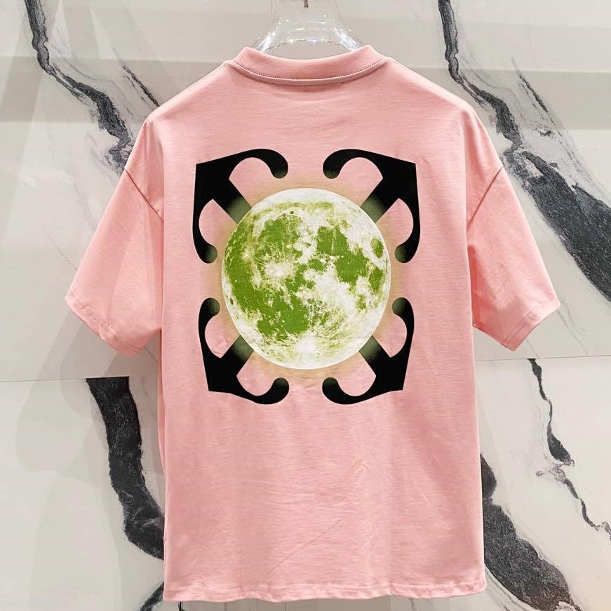 OFF-Whlte Arrow Logo Cotton T-shirt#40