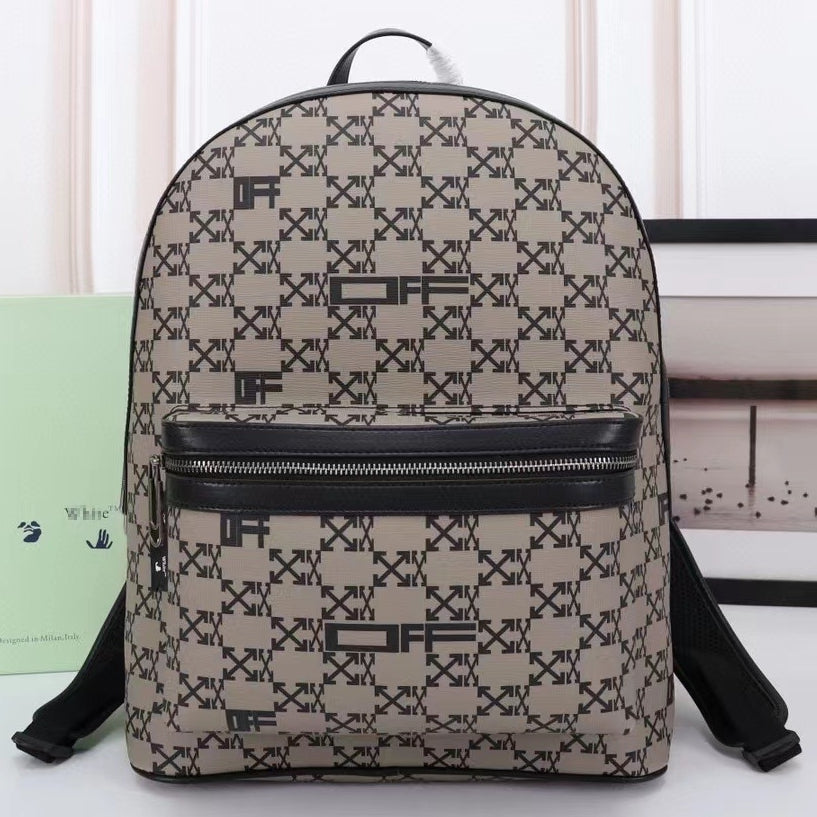 OW Travel Bag Laser Leather Backpack#8