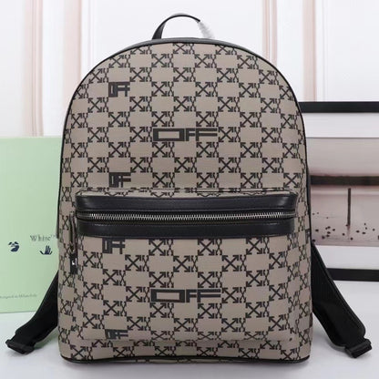 OW Travel Bag Laser Leather Backpack#8
