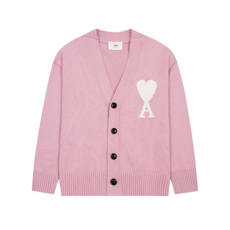AMI Couple Cardigan Sweater