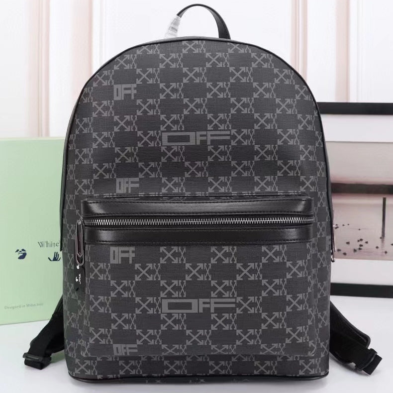 OW Travel Bag Laser Leather Backpack#8