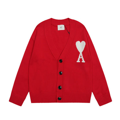 AMI Couple Cardigan Sweater