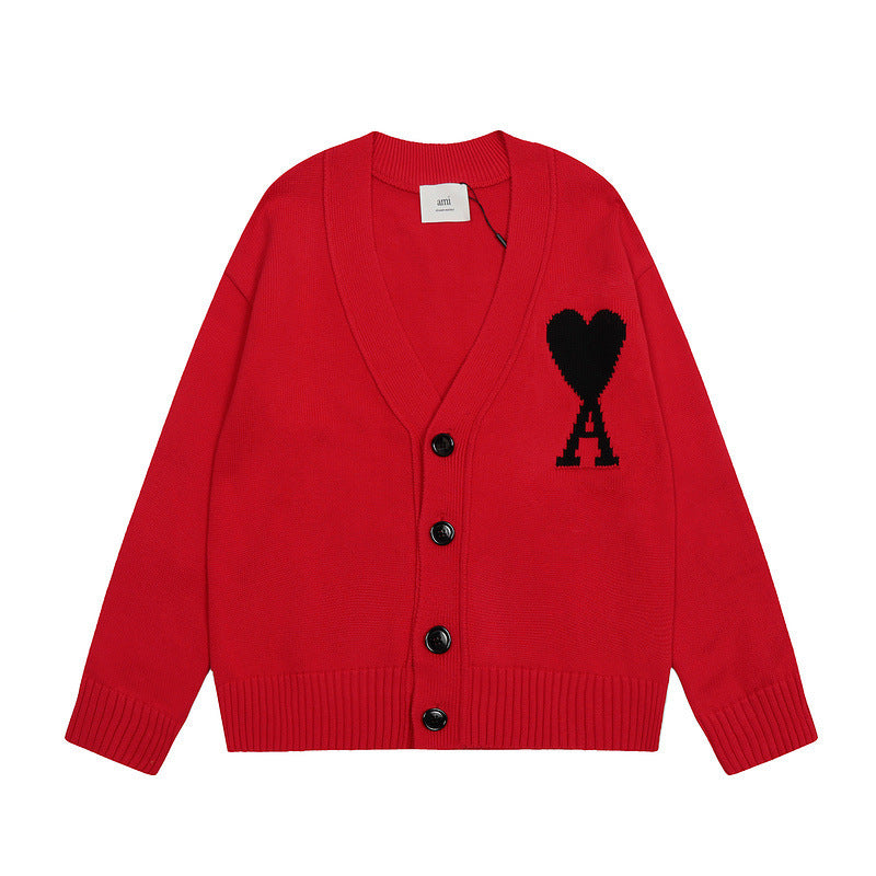 AMI Couple Cardigan Sweater