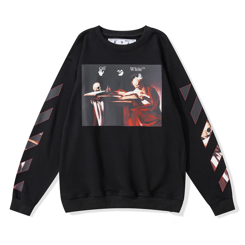 OFF-Whlte Arrow logo sports sweatshirt#43