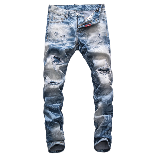 SOLA-DSQ2 New Man Hole Jeans
