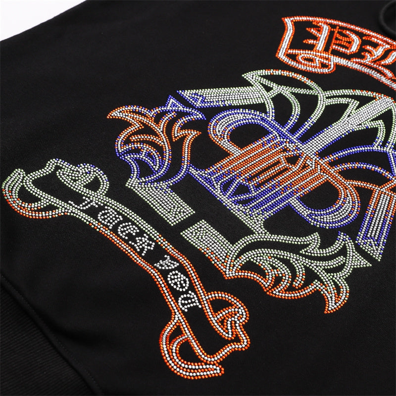 PP New Letter Diamond Hoodie#12