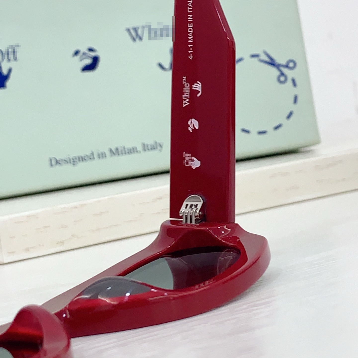 OFF-Whlte Arrow logo sunglasses#14E