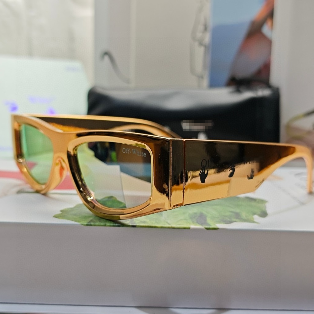 OFF-Whlte Arrow logo sunglasses#002