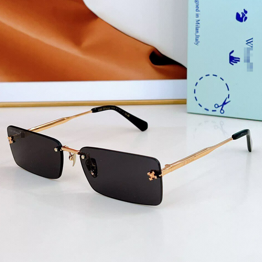 OFF-Whlte Arrow logo sunglasses#096