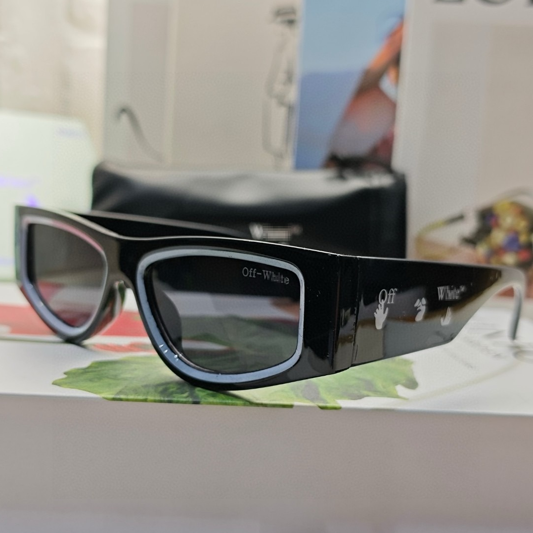 OFF-Whlte Arrow logo sunglasses#002