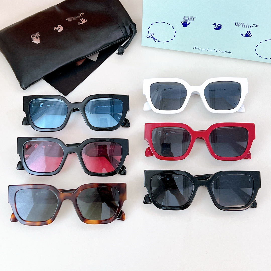 OFF-Whlte Arrow logo sunglasses#085