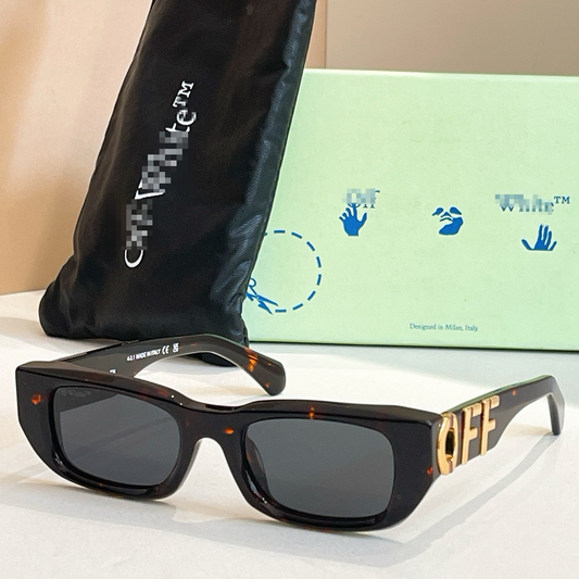 OFF-Whlte Arrow logo sunglasses#124