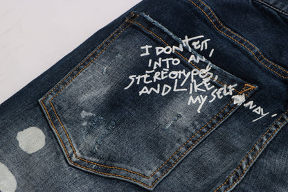 SOLA-DSQ2 New Man Hole Jeans